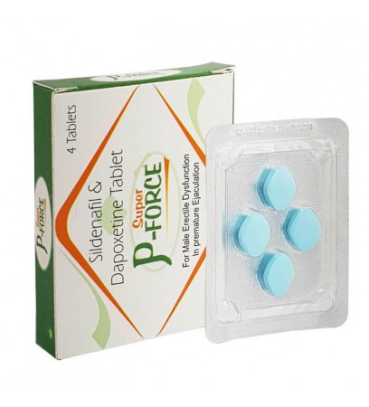 Super P Force (100 mg Sildenafil + 60 mg Depoxtine) | Dosage, Side effects, Usage