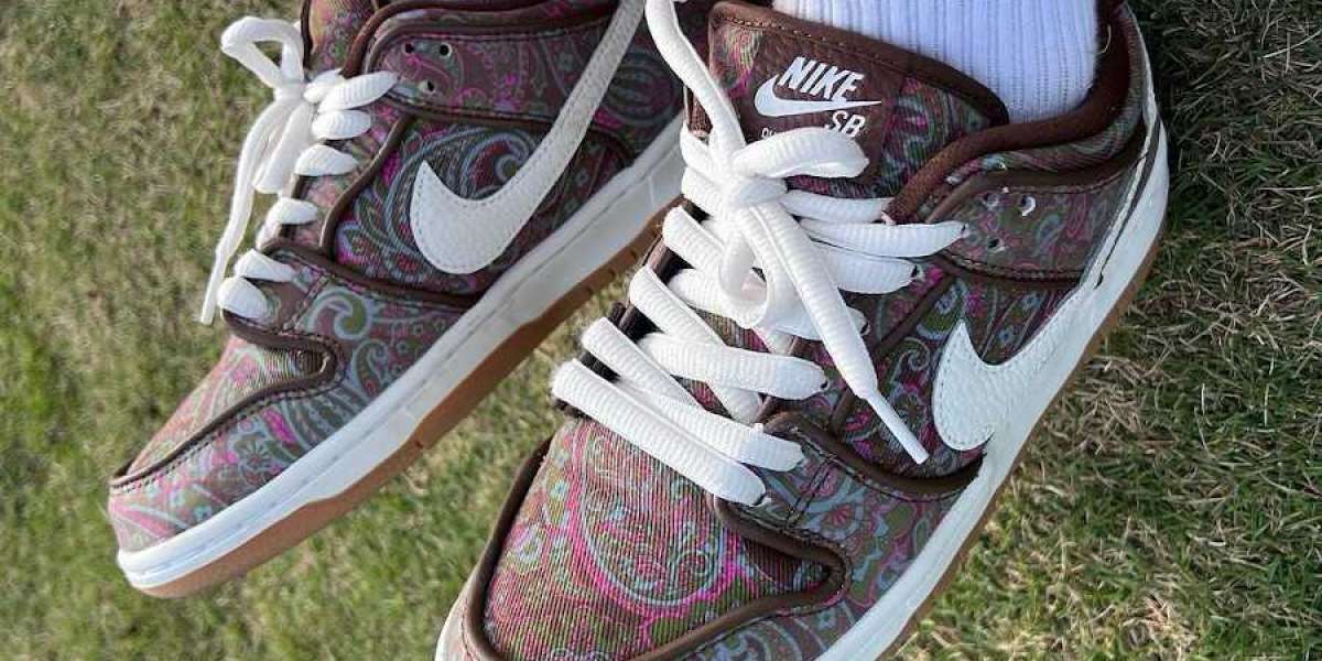 The DH7534-200 Nike SB Dunk Low Pro Paisley Brown Will Release This Wednesday